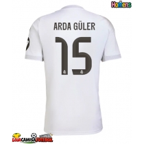 Camisa de Futebol Real Madrid Arda Guler #15 Equipamento Principal 2025-26 Manga Curta